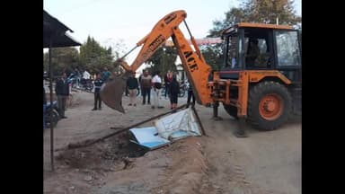 ललितपुर: नगर पालिका परिषद और राजस्व विभाग ने बयाना नाला पुल से जेल चौराहा व जेल चौराहा से घंटाघर तक किया चिन्हांकन