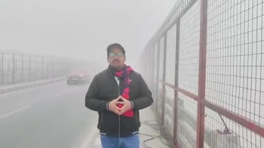 धनौरा: गजरौला हाईवे पर घने कोहरे के कारण यातायात प्रभावित, वाहन चालक परेशान