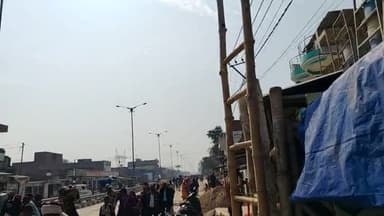 महाकुंभ अमृत स्नान के लिए श्रद्धालूओं की भीड़....