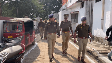 मथुरा: डीआईजी शैलेश पांडे ने गोविंद नगर थाना का वार्षिक निरीक्षण किया, संबंधित कर्मचारियों को दिए दिशा-निर्देश