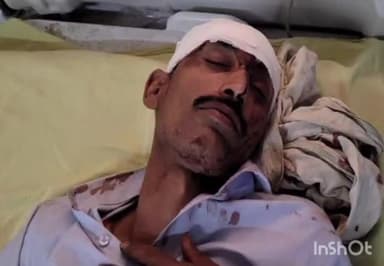 मांझा: छवही रोड पर सड़क हादसा, बाइक सवार युवक घायल, सरकारी अस्पताल में भर्ती