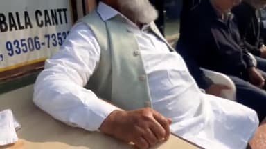 अम्बाला: विज का बड़ा बयान: ज़रूरत पड़ी तो डालेवाल की तरह आमरण अनशन करेंगे