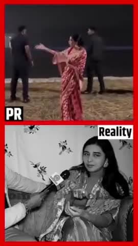 सरकार की दलाली करते हुए रिपोर्टर।। 
दलाल मीडिया सच दिखाना नहीं चाहता।