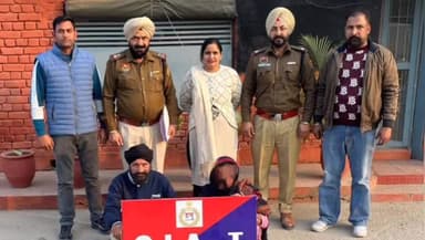 अम्बाला: थाना पड़ाव क्षेत्र में 100 ग्राम हेरोइन तस्करी के मामले में महिला सहित दो आरोपी गिरफ्तार