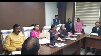 पांकी: पांकी विधायक डॉक्टर शशी भूषण मेहता झारखंड विधानसभा में महिला एवं बाल विकास समिति की बैठक में शामिल हुए