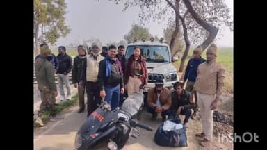 अरवल: 60 लीटर देसी शराब के साथ तीन गिरफ्तार, बाइक जब्त