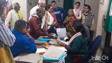 अरवल: नगर थाने में भूमि विवाद को लेकर अंचलाधिकारी ने जनता दरबार लगाया