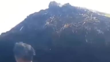 लखीसराय: सुरारी गांव में खलिहान में आग लगने की घटना