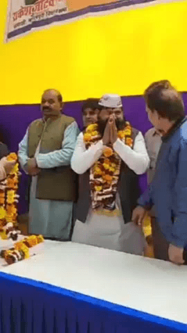 रोहिणी: मंगोलपुरी विधानसभा में आम आदमी पार्टी के प्रत्याशी राकेश जाटव धर्म रक्षक ने की जनसभा