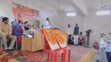 माडा: भाजपा जिलाध्यक्ष का माड़ा मंडल में प्रवास संपन्न