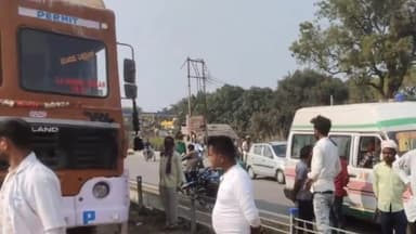 सिराथू: स्कॉर्पियो सवार युवकों ने गुरुकुल नहर के पास कन्टेनर चालक को पीटा, पुलिस का कहना- नशे में था चालक