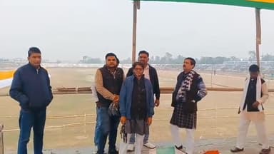 अररिया: अररिया कॉलेज स्टेडियम में कल आयोजित होने वाली एनडीए कार्यकर्ता बैठक की तैयारी जोरों पर, प्रदेश अध्यक्ष होंगे शामिल