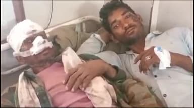 शिवपुरी नगर: लुकवासा फोरलेन पर साइकिल सवार को बचाने के प्रयास में बाइक फिसली, ससुराल से पत्नी को लेने जा रहे थे व्यक्ति, हालत गंभीर