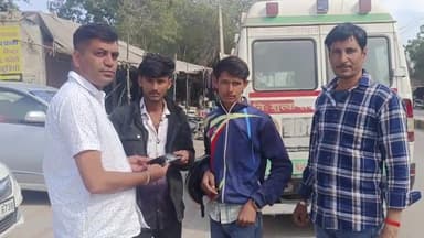 सरदारशहर: खिवणसर के पास दुर्घटना में घायल व्यक्ति का मोबाइल 108 एंबुलेंस में, चालक और एमटी ने परिजनों को किया सुपुर्द