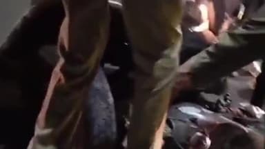 हुज़ूर: भोपाल के पीपुल्स हॉस्पिटल भानपुर के सामने पुलिस वाहन चालक की लापरवाही से हुआ एक्सीडेंट, तीन घायल