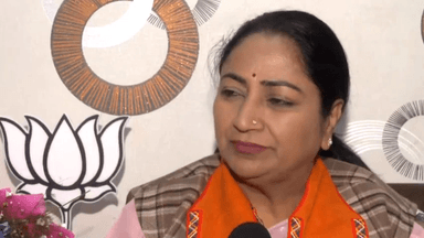 सरस्वती विहार: शालीमार बाग विधानसभा क्षेत्र से भाजपा की विजयी उम्मीदवार ने मीडिया से बातचीत की