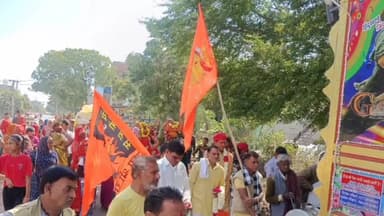 कनवास: जाल खेड़ा गांव में सात दिवसीय श्रीमद्भागवत कथा का शुभारम्भ हुआ, जल यात्रा निकाली गई