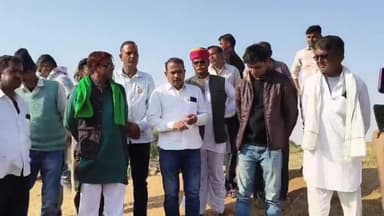 क्रांतिकारी किसान यूनियन की सात सदस्यीय टीम पहुंची #सरासनी, JSW Cement कम्पनी के इशारे पर किसानों पर हुए पुलिस लाठीचार्ज में घटना स्थल का दौरा शीघ्र ही बड़े आन्दोलन की चेतावनी दी.....