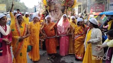 सासाराम: सासाराम रौजा रोड से साइन बाबा की 16वीं शोभायात्रा निकाली गई