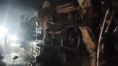 नर्मदापुरम रोड पर हुआ भीषण सड़क हादसा