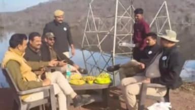 नैनवां: रामगढ़ टाइगर रिजर्व के झरबन्धा प्रतिबद्ध क्षेत्र में अधिकारियों की टी पार्टी का मामला सामने आया