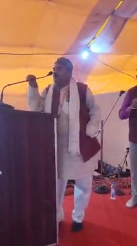 प्रयागराज: भारतीय पत्रकार संघ के 25हवा प्रांतीय सम्मेलन मे संघ के राष्ट्रीय अध्यक्ष उमेश चन्द्र द्विवेदी ने किया अतिथियो का स्वागत।