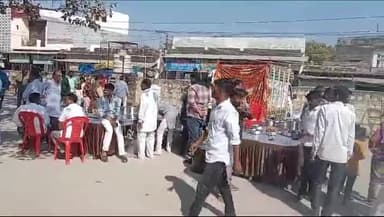 मांगरौल: रंगबाड़ीबालाजी धाम पर शिव परिवार प्राण प्रतिष्ठा कार्यक्रम के तहत भंडारे का आयोजन, बड़ी संख्या में लोगों ने ली प्रसादी