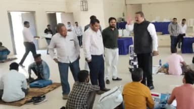 ગાંધીનગર: તાલુકા પંચાયતની ચૂંટણીને લઈને જિલ્લા કલેક્ટર મેહુલ કે. દવેએ સેક્ટર-15 આર્ટસ કોલેજ ખાતે તૈયારીની સમીક્ષા કરી