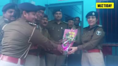 प्रशिक्षु एएसपी गरिमा बनीं सरैया थानाध्यक्ष, किया पदभार ग्रहण