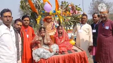 खोदावंदपुर: बरियारपुर पश्चिमी में संत रविदास जयंती पर निकाली गई कलश शोभा यात्रा