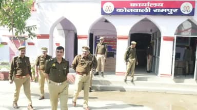 रामपुर: बुधवार को पुलिस अधीक्षक विद्यासागर मिश्र ने किया थाना कोतवाली का आकस्मिक निरीक्षण