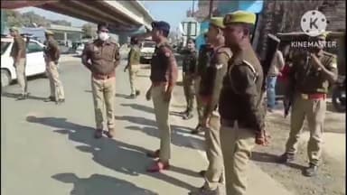 प्रतापगढ़: एसपी प्रतापगढ़ ने भोपिया मऊ चौराहे पर किया निरीक्षण, ड्रोन कैमरे से निगरानी जारी रखने का दिया निर्देश