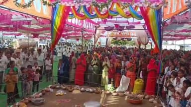 सुनेल: सारंगाखेड़ा की श्री सांवरिया गौशाला में 7 दिवसीय श्रीमद्भागवत कथा का हुआ समापन