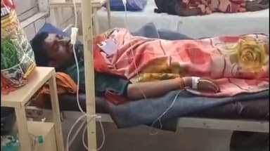 शिवपुरी नगर: महाराष्ट्र से कानपुर जा रहा 14 चक्का ट्रक पूरनखेड़ी टोल टैक्स के पास पलटा, ड्राइवर को नींद आने से हुआ हादसा, 2 लोग घायल