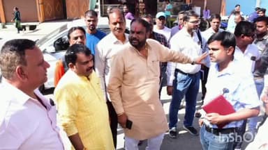 उज्जैन शहर: महापौर मुकेश टटवाल ने वार्ड 6 और 7 का किया निरीक्षण, लोगों की समस्याएं सुनीं