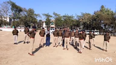 सासाराम: प्रगति यात्रा को लेकर शाहाबाद के डीआईजी पुलिस अधीक्षक ने दलबल के साथ पहुंचकर कई स्थलों का किया निरीक्षण