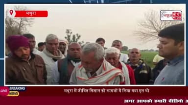 मथुरा में जीवित किसान को कागजों में किया गया मृत घोषित, डीएम ने कार्रवाई के दिए निर्देश
#मथुरा #किसान #कागजों