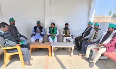 #बहराइच_जिला 
@Bahraich_District
#संगठनात्मक_चर्चा
@Organizational_Discussion 
#भारतीय_किसान_संगठन @Bharatiya_Kisan_Sangathan