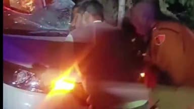 असंध: असंध में जींद मार्ग पर देर रात गाड़ी में नीलगाय घुसने से कल्पना चावला मेडिकल कॉलेज के डॉक्टर की मौत