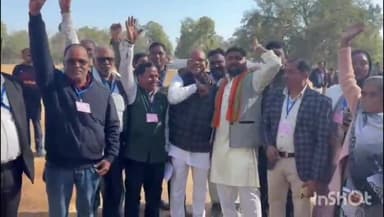 वाड्रफनगर: नगर पंचायत वाड्रफनगर में बीजेपी अध्यक्ष प्रत्याशी की हुई जीत