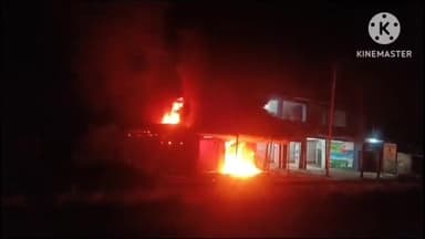 चान्हो: देर रात टायर फैक्टरी में भीषण आग, लाखों रुपये की टायर जलकर राख हुई