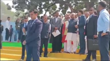 जगदीशपुर: हरिगांव में प्रगति यात्रा के दौरान मुख्यमंत्री ने करोड़ों की लागत से योजनाओं का उद्घाटन किया