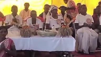 भरनो: मारासिली बगीचा में सरना समिति ने दो दिवसीय प्रार्थना सभा का आयोजन किया