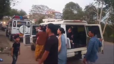 अमानगंज: अमानगंज कटनी तिराहे पर प्रयागराज जा रहे लोगों को भाजपा मंडल अध्यक्ष और कार्यकर्ताओं ने रोककर जलपान कराया