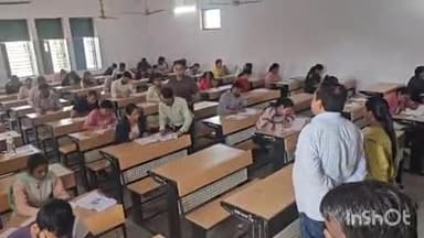 शाजापुर: BKSN कॉलेज सहित दो परीक्षा केंद्रों पर कड़ी सुरक्षा के बीच शुरू हुई MPPSC की परीक्षा