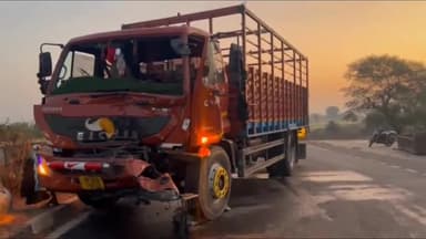 शाहबाद: कस्बाथाना पेट्रोल पंप के सामने ट्रक ने ट्रैक्टर ट्रॉली को मारी टक्कर, हादसे में कोई जनहानि नहीं