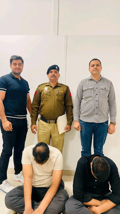 फरीदाबाद: पॉलिसी रिनुअल के नाम पर धोखाधड़ी करने वाले 2 आरोपियों को साइबर थाना NIT की टीम ने दिल्ली से किया गिरफ्तार