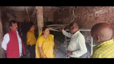 पांकी: पांकी के पूर्व जिला परिषद सदस्य लवली गुप्ता ने राजू फैंसी मॉल में लगी आग पर दुख जताया