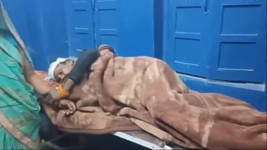 अमानगंज: अमानगंज में देसी शराब दुकान के सामने तेज रफ्तार मोटरसाइकिल ने महिला को टक्कर मारी, दोनों घायल