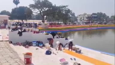 सिलाव: नानंद गांव में मुख्यमंत्री नीतीश कुमार के आगमन की सभी तैयारियां पूरी, गुरुवार को करेंगे आगमन